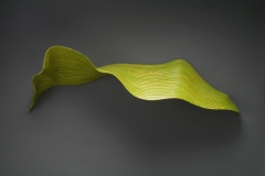 LEAF 1 - 2006  14" h x 38" w x 8" d  Laminated plywood, aniline dye   Available